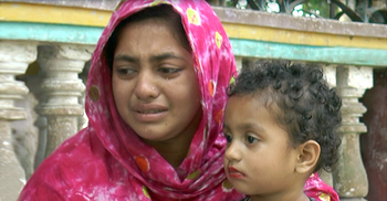 আজও বাবার পথ চেয়ে ২৩ মাসের নওশীন, লুকিয়ে কাঁদেন মা