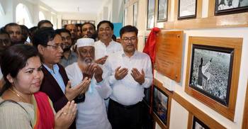 স্মৃতিপটে বঙ্গবন্ধু ও চেতনায় ৭১ ফটো গ্যালারি উদ্বোধন