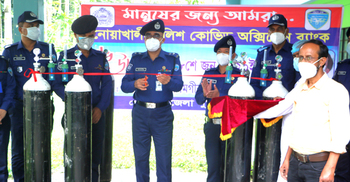 পুলিশ হাসপাতালে বিনামূল্যে অক্সিজেন পাবেন করোনা আক্রান্তরা