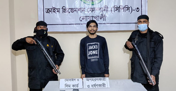 কিশোরীকে আটক রেখে ধর্ষণের অভিযোগ, তরুণ গ্রেফতার