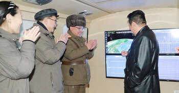 North Korea says Kim oversaw third hypersonic missile test