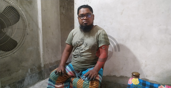 আঙুলের পর এবার ‘পাথর’ হয়ে যাচ্ছে নুরুল আমিনের চোখ