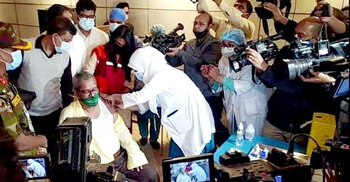 CEC takes vaccine, requests voters to take it