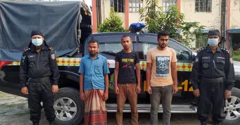 পাবনায় গাঁজাসহ ৩ মাদক কারবারি আটক