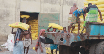 নগরবাড়ী ঘাটে ট্রাক ভাড়ার অর্ধেক টাকা যায় দালালদের পকেটে