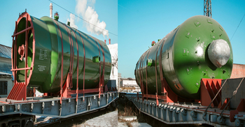 রুপপুর পারমাণবিক কেন্দ্রের জন্য ইসিসিএস ট্যাংক পাঠালো রাশিয়া