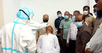 পামেক পিসিআর ল্যাবে উদ্বোধনী দিনের পরীক্ষায় সবাই নেগেটিভ