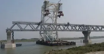 3.6km of Padma Bridge now visible after installation of 24th span