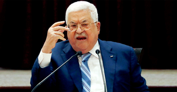 Palestinian Authority’s Abbas visits Israel’s Gantz in rare trip
