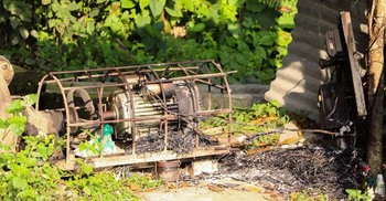 মধ্যরাতে সেচ পাম্পে আগুন, দুশ্চিন্তায় ৪০ কৃষক