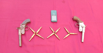 পঞ্চগড় সীমান্তে দুটি পিস্তলসহ ১১ রাউন্ড গুলি উদ্ধার