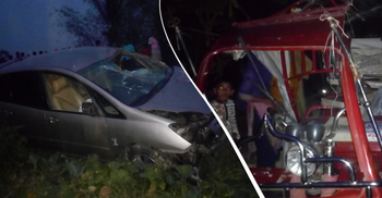 প্রাইভেটকার কেড়ে নিল অটোবাইক চালকসহ দুজনের প্রাণ