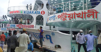 প্রাণচাঞ্চল্য ফিরেছে লঞ্চঘাটে