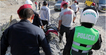 32 dead as bus plunges off cliff near Peruvian capital Lima