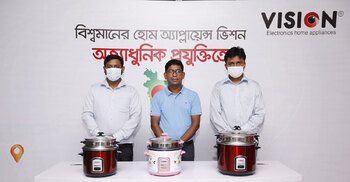 Five new models of Vision Rice Cooker now in the market