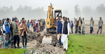 জলাবদ্ধতা থেকে মুক্তি পাচ্ছে ১৫শ বিঘা ফসলি জমি