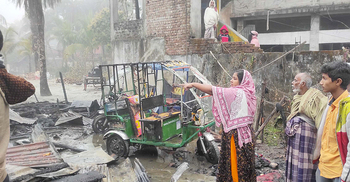 ঘুমের মধ্যেই পুড়ে গেলেন স্বামী-স্ত্রী