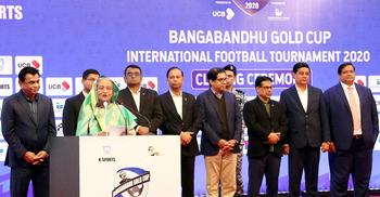 ফুটবল খেলা দিয়েই আমরা বাংলাদেশকে এগিয়ে নিয়ে যাব