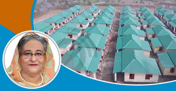Homes for the homeless: Hasina kicks off Ashrayan-2 in Mujib Borsho