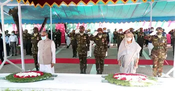 President, PM pay homage to Bangabandhu at Tungipara
