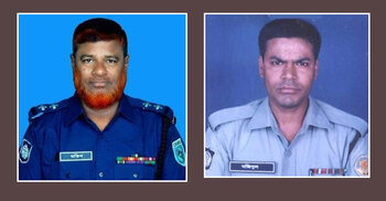 ট্রাকচাপায় দুই পুলিশ সদস্য নিহতের ঘটনায় মামলা