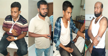 গাঁজাসহ আসামি আটকের সময় পুলিশের ওপর হামলা, আহত ১০