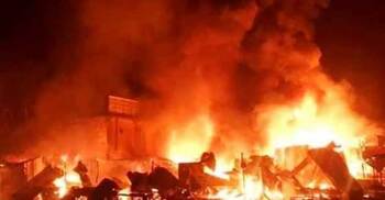 পটুয়াখালীতে ভয়াবহ অগ্নিকাণ্ড