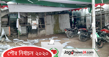 বিএনপি প্রার্থীর নির্বাচনী ক্যাম্প ভাঙচুর
