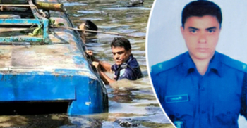 পিপিএম পদক পেলেন খাদে পড়া বাসযাত্রীদের বাঁচানো সেই ওসি