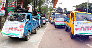 ১০ হাজার পরিবারকে খাবার দিলেন প্রধানমন্ত্রীর ব্যক্তিগত সহকারী