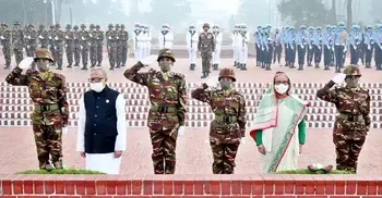 President, PM pay tributes to Liberation War martyrs