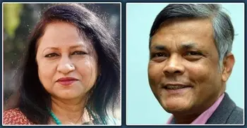 National Press Club president Farida, secretary Ilyas