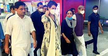 Congress leader Priyanka Gandhi detained