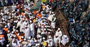 Protest procession against Marcon’s anti-Islam remarks foiled