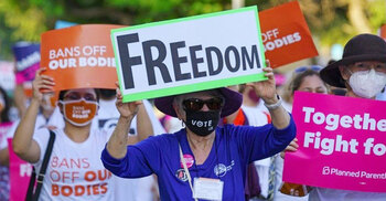 Biden administration to request block on abortion ban