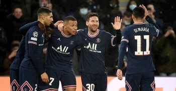 Mbappe earns record & Messi scores twice in PSG win