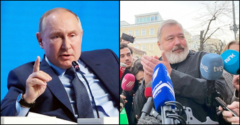 নোবেলজয়ী রুশ সাংবাদিকের সঙ্গে পুতিনের ‘শীতল লড়াই’