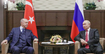 Putin heads to Tehran for talks with leaders of Iran, Turkey