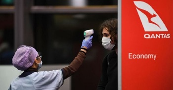 Coronavirus-hit Qantas reports £1bn annual loss