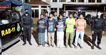 বাংলাদেশ বনাম অস্ট্রেলিয়া টি-২০ ম্যাচ ঘিরে জুয়ার আসর, গ্রেফতার ৯