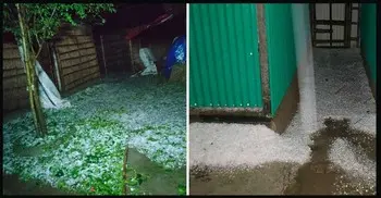 চাঁপাইনবাবগঞ্জে হঠাৎ শিলাবৃষ্টি