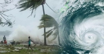 Local warning signal 4 for maritime ports; tidal surge forecast