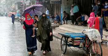 Light to moderate rain likely