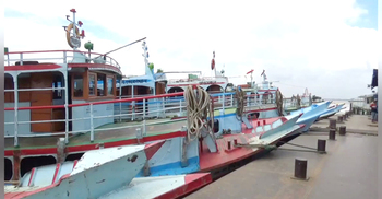 আজও দৌলতদিয়া-পাটুরিয়ায় লঞ্চ বন্ধ, চলছে ফেরি