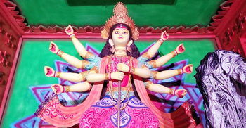 রাঙ্গামাটিতে দেবী বরণে প্রস্তুত ৪১ মণ্ডপ