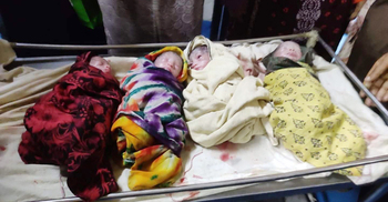 রংপুর মেডিকেলে একসঙ্গে ৪ সন্তানের জন্ম দিলেন গৃহবধূ