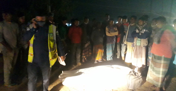 ট্যাংকলরির ধাক্কায় প্রাণ গেলো মোটরসাইকেল চালকের