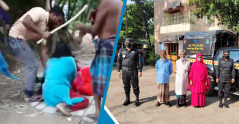 ধর্ষণচেষ্টা মামলা তুলে না নেওয়ায় লাঠিপেটার ঘটনায় গ্রেফতার ৩