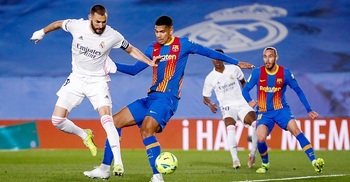 Real Madrid top table after Clasico win