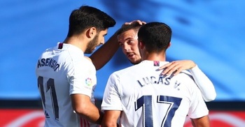 Hazard scores as Real win to go top